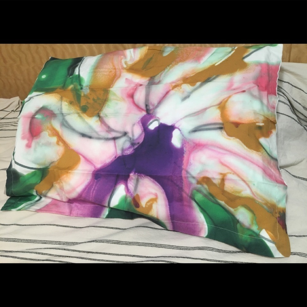 //New Abstract Duvet Set Charming Flowers Ombre Art Print - Picture 16 of 16